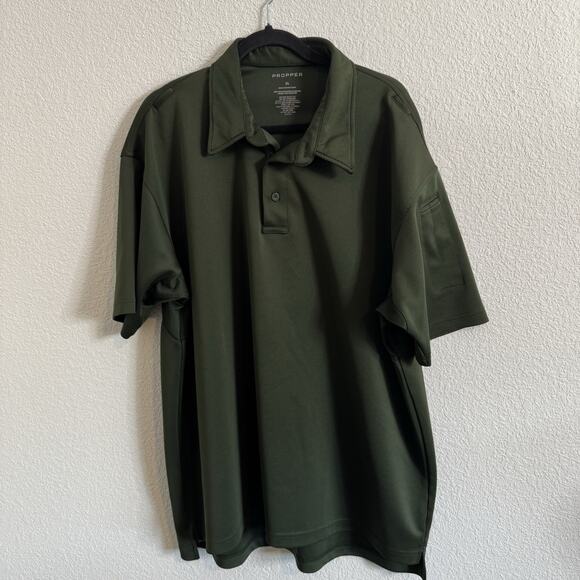 Propper I.C.E. Mens Performance XL Polo Short Sleeve Fast Dry Clip Sunglass Loop - Picture 1 of 7